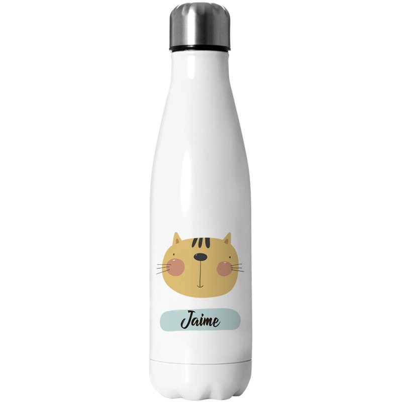 Botella térmica personalizada Gato - 702125 - Casa Joven Sweet